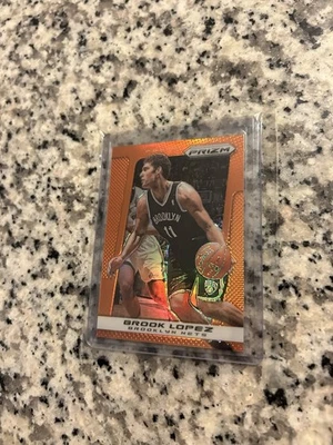 2013/14 Panini Prizm Orange /60 Brook Lopez Nets Stanford - Image 1 of 2