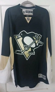 Camiseta deportiva Reebok CCM Premier NHL Pittsburgh Penguins espalda en blanco para hombre 2xl  - Imagen 1 de 10