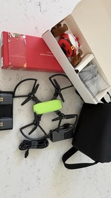 DJI CPPT000734 Spark Camera Drone - Meadow Green With Accessories - Image 1 of 4