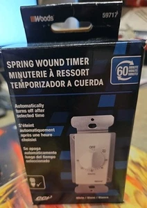 Woods Federaufzug Zeitschaltuhr 59717 NEU - Bild 1 von 1