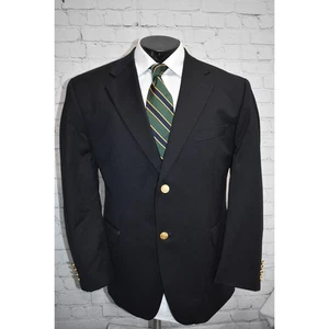 Ralph Lauren Blazer Abrigo Deportivo Para Hombre Talla 44 Chaqueta Corta Botones Dorados 2Btn Azul - Imagen 1 de 11