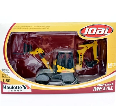 Modellino ESCAVATORE ruspa haulotte MJX 970 1:50 modellismo statico diecast - Immagine 1 di 2