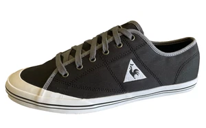 Le Coq Sportif Grandville Men's Low top Sneakers Black Mesh Trainer 42 Shoes 9 - Picture 1 of 12