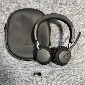 Jabra Evolve2 65 HSC110W Wireless Headset mit Dongle & Tasche - Bild 1 von 9