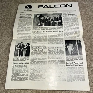 March 14, 1966 EASTERN AIRLINES FALCON EMPLOYEE NEWSPAPER - Picture 1 of 14