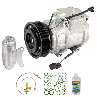 For 1999 Jaguar XJ8 XJR & Vanden Plas X308 AC Compressor & A/C Repair Kit TCP - Image 1 of 4