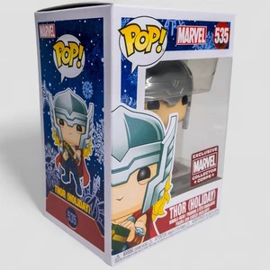 Funko Pop! Marvel: Holiday Classic Thor #535 Collector Corps Exclusive Figure - Picture 1 of 9