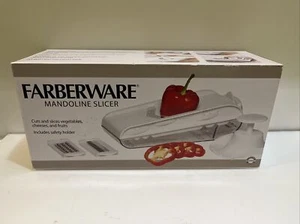 FARBERWARE Mandolinenschneider - Schneidet und schneidet Gemüse, Käse und Obst. Neu im Karton - Bild 1 von 6