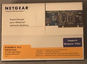 Netgear Gigabit Pci Adapter NRFB - Picture 1 of 5