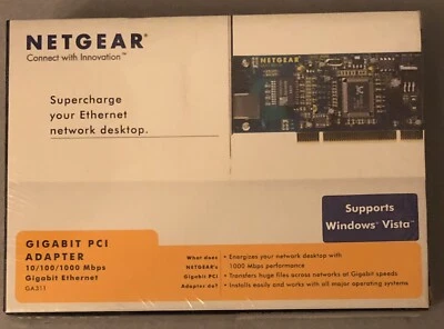Netgear Gigabit Pci Adapter NRFB - Image 1 of 4