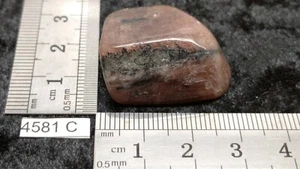 CHIASTOLITE ANDALOUSITE - pierre roulee naturelle - mineraux lithotherapie reiki - Picture 1 of 4