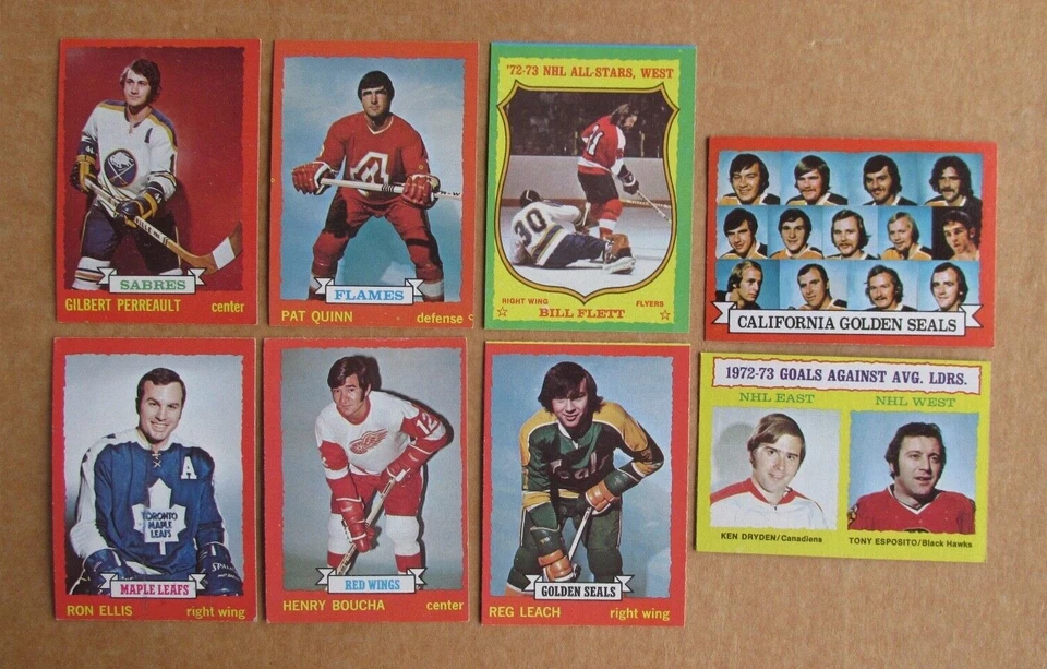 1973-74 TOPPS HOCKEY CARD SINGLES COMPLETE YOUR SET PICK CHOOSE UPDATED 11/17 - Image 1 of 1