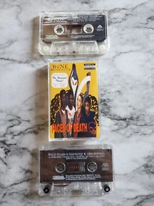 Bone Thugs Cassette Lot (3) Faces Of Death 1999 & Creepin Fully Tested Ruthless - Imagen 1 de 15