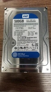 Western Digital WD Blue WD5000AAKX 500GB SATA III 3.5 in Desktop Hard Drive - Picture 1 of 1