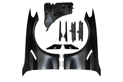 For 17-22 BMW G30/31 5 Series, M5 Style Fenders w/ Black Side Vent & Water Tank Foto 1 de 4