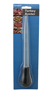 Turkey Baster 10.75" Food Grade Bulb for Juices Butter & Glaze BPA-Free - Image 1 of 4