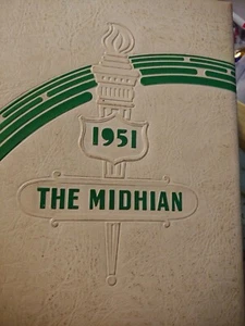 1951 ANNUARIO SCUOLA SUPERIORE MEDIO Midhian Ohio - Foto 1 di 1