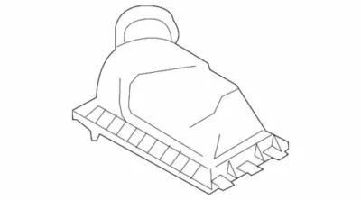 OEM NUEVO 2008-2015 Ford MKX Edge con filtro de aire cubierta de carcasa superior 7T4Z9661A Foto 1 de 4