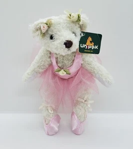 Unipak TEDDY BEAR Ballerina 9” Stuffed Animal - Picture 1 of 12