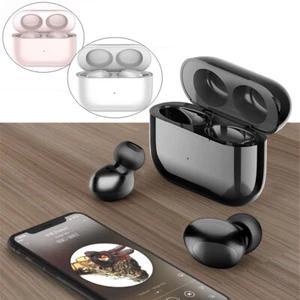 Wireless Bluetooth Headset Mini Small Earbuds Stereo Earphones for Cell Phones - Photo 1 sur 15
