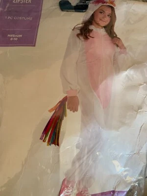 Magical Fairy Tale Unicorn Zipster Child Costume (Medium) - Image 1 of 2