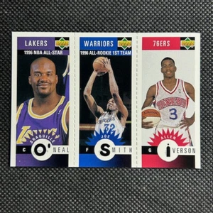 Upper Deck 1996-97 Scelta da Collezione SHAQUILLE O'NEAL IVERSON RC SMITH Mini - Foto 1 di 2
