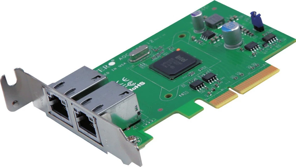 Supermicro AOC-SGP-I2 2-Port PCI-Express 2.1 x4 Gigabit Ethernet Controller Card - Image 1 of 1
