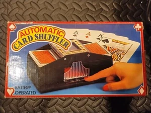 Vintage Card Shuffler 2 Deck Automatic New In Box - Picture 1 of 6