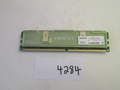 AMP0 Wintec 3AMD2667-4G2K-R 2Gb PC2-5300 667Mhz DDR2 Desktop Memory RAM (4284) - Image 1 of 2