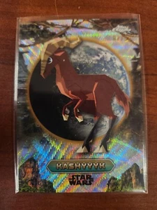 Topps Star Wars Hyperspace 2024 Kybuck BPV-37 rifrattore argento x/99 - Foto 1 di 1