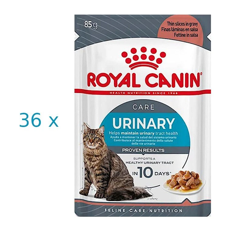 36 x 85 g Royal Canin Urinary Care (€ 19,17/kg) in Soße für Katzen - Bild 1 von 1