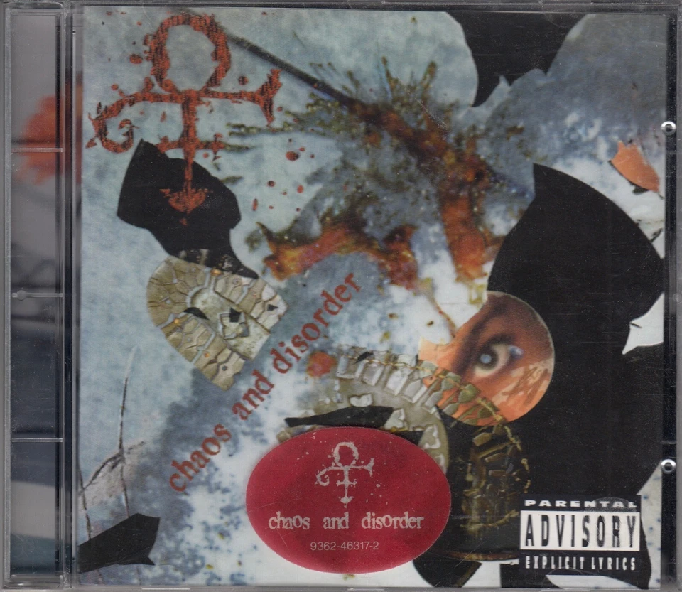 PRINCE Chaos And Disorder CD Album 1996 WIE NEU SYMBOL 90s Funk & Rock Klassiker - Bild 1 von 4