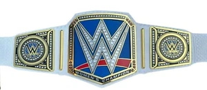 Smackdown WOMEN'S CHAMPIONSHIP REPLICA TITLE WRESTLING BELT ADULT SIZE 2MM BRASS - Picture 1 of 4