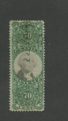 1872 United States Internal Revenue Documentary Stamp #R143 Used F/VF Pen Cancel - Image 1 of 2