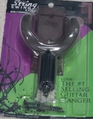 Guardián de guitarra String Swing CC01K-BW de madera dura para el hogar y el estudio 👉SDP👈 Foto 1 de 4