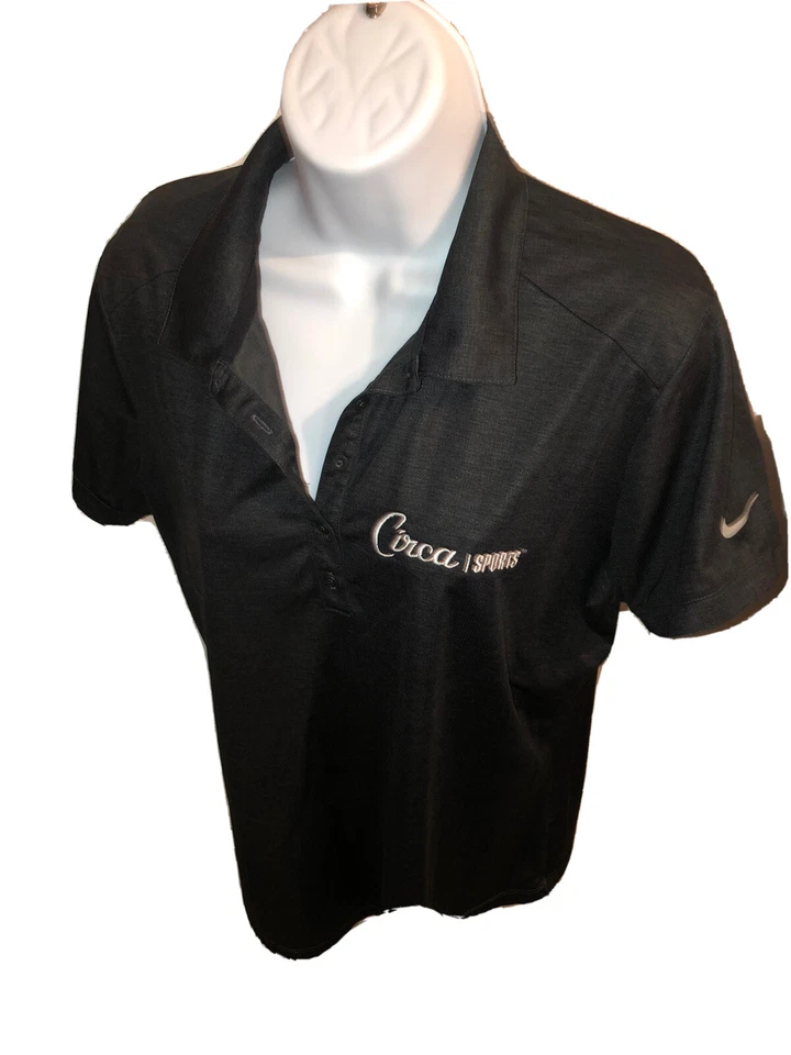 Nike Dri Fit Women’s Circa Sports Casino Las Vegas Polo Golf Shirt size XL NWOT - Image 1 of 1