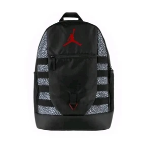 $65 Nike Air Jordan Jumpman Sport Backpack Black Cement Unisex 15' Laptop Sleeve - Picture 1 of 14
