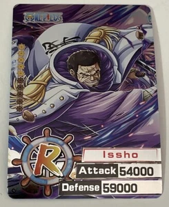 Tarjeta Coleccionable ISSHO Holo Foil ONE PIECE Anime TCG CCG - Imagen 1 de 2