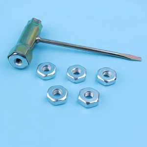 Dadi barra guida chiave per STIHL MS250 MS230 MS210 MS180 MS170 025 021 018 017 - Foto 1 di 4