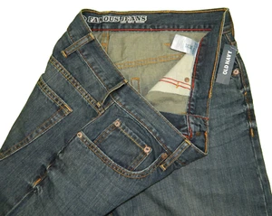 NEW Old Navy Straight Fit Denim Famous Blue Jeans Tag & measured Size 36x36 - Picture 1 of 5