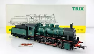 PT63 - TRIX H0 22597 - LOCOMOTORA A VAPOR SNCB SERIE 81 - ANALÓGICA DC - Foto 1 di 7