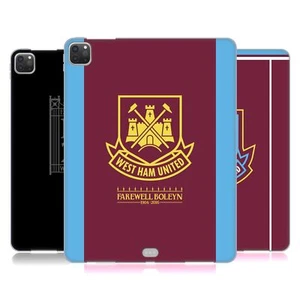 OFFICIAL WEST HAM UNITED FC RETRO CREST SOFT GEL CASE FOR APPLE SAMSUNG KINDLE - Picture 1 of 10