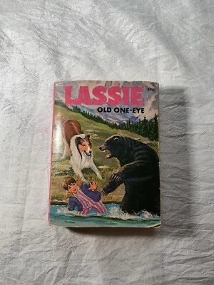Lassie Old One-Eye 1975 Big Little Book Paperback Foto 1 de 4