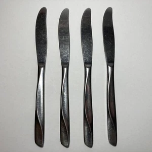 Cuchillos lisos modernos cubiertos Insico FINLANDIA acero inoxidable plata internacional 4 - Imagen 1 de 7