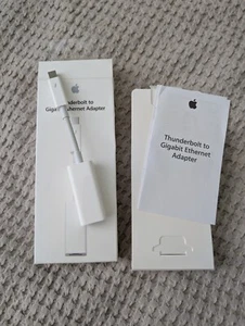 Genuine Apple Thunderbolt to Ethernet Gigabit Adapter A1433 - Picture 1 of 3