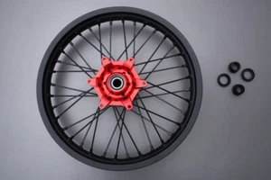 Llanta Rueda Trasera Completo Cross Rojo HONDA CR 250 R CR250R 2002-07 2,15"x19" - Picture 1 of 6