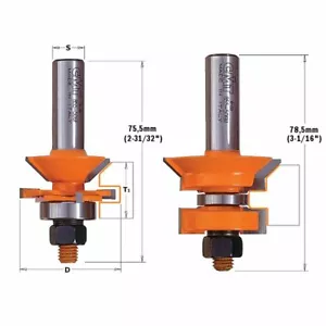 CMT V-Nut & Feder Fräser-Set hartmetallbestückt 855.506.11 - Bild 1 von 2