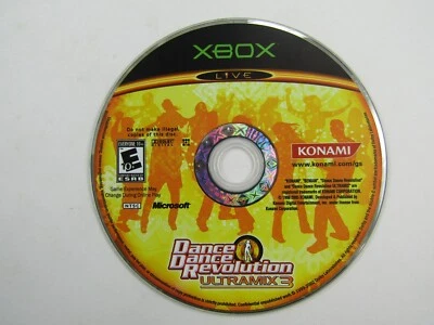 DDR Ultramix 3 XBOX LIVE Video Game Dance Dance Revolution Disc ONLY Read - Image 1 of 2