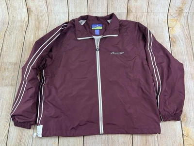 Women’s Holloway Salukis Southern Illinois SIU Windbreaker Jacket Size Large  - Image 1 of 4