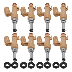 2PCS 23250-0S020 Fuel Injector Set EIGHT Custom for Toyota Tundra 2010-2019 - Picture 1 of 13